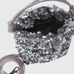 SOFTLY SPARKLES SMALL POUCH BAG