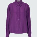 DRAPED EASE BLOUSE