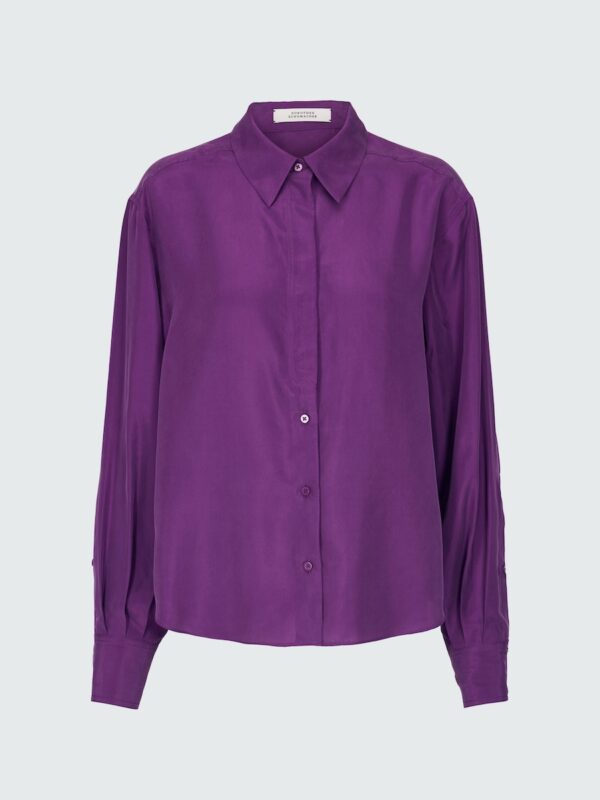 DRAPED EASE BLOUSE