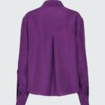 DRAPED EASE BLOUSE