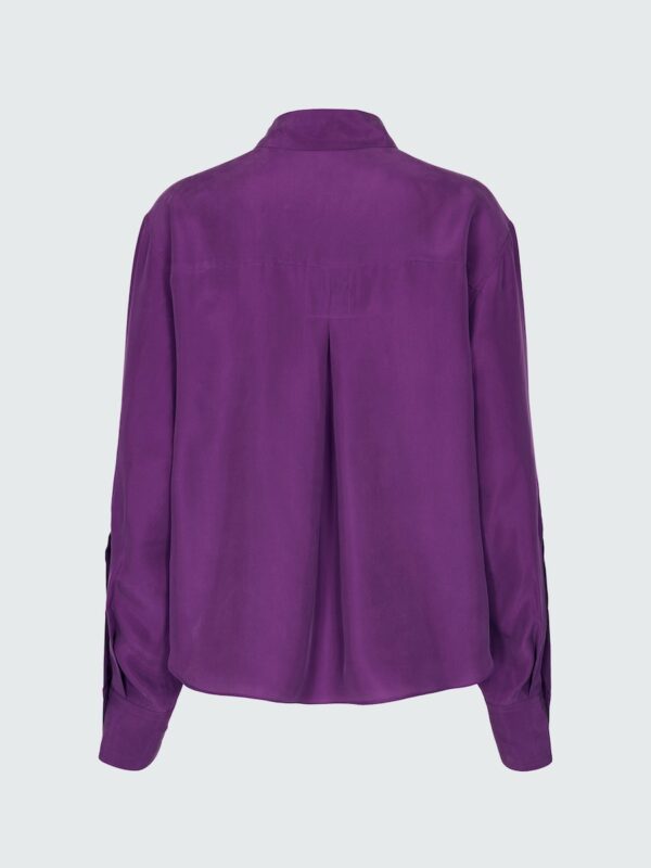 DRAPED EASE BLOUSE