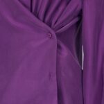 DRAPED EASE BLOUSE