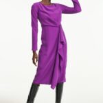 DRAPED EASE DRESS