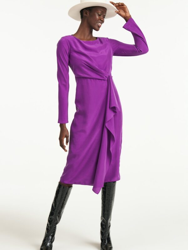 DRAPED EASE DRESS