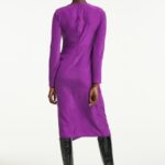 DRAPED EASE DRESS