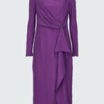 DRAPED EASE DRESS