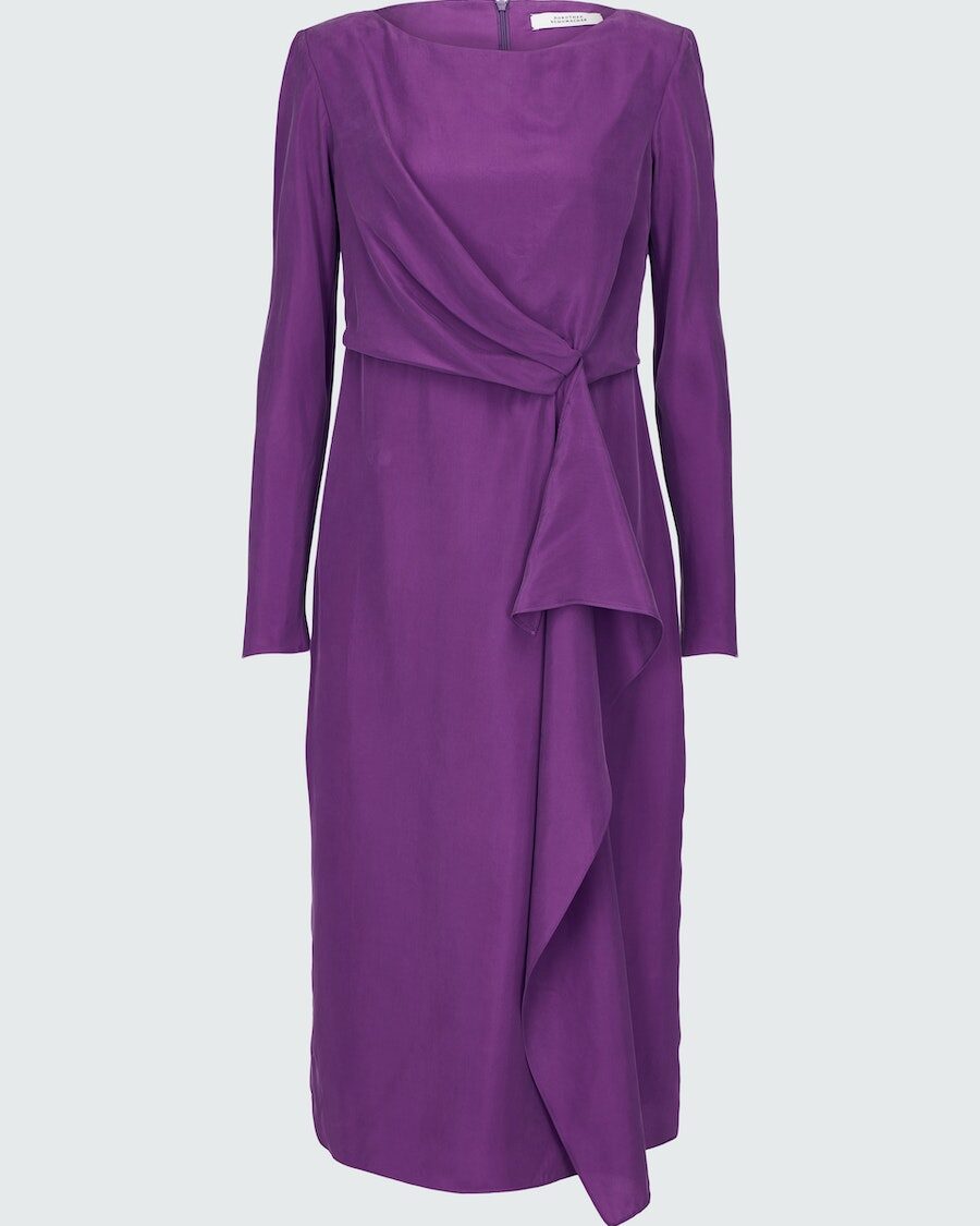 DRAPED EASE DRESS