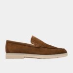 GREENFIELD SOFT SUEDE LOAFERS