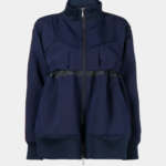 OVERSIZED PEPLUM BOMBER JACKET