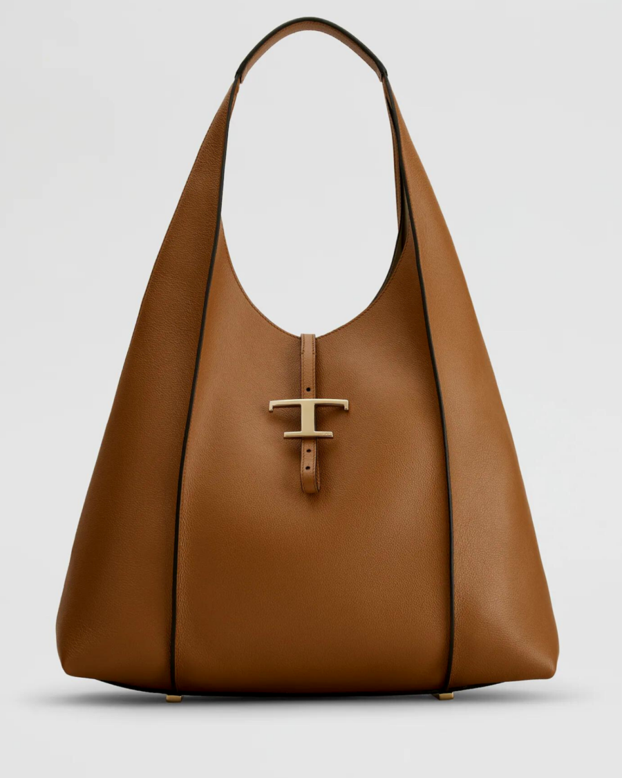 TIMELESS HOBO BAG IN LEATHER LARGE