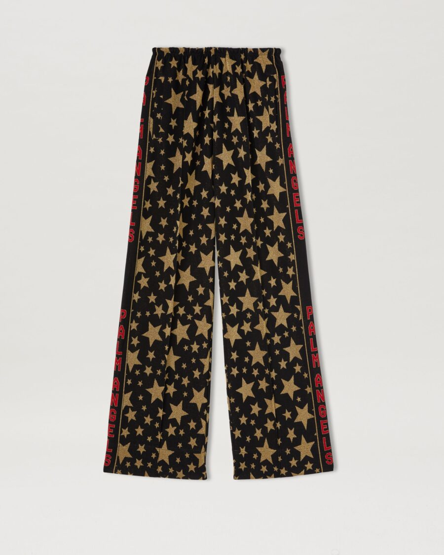 JACQUARD STARS LOOSE TRACK PANTS