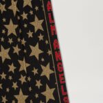JACQUARD STARS LOOSE TRACK PANTS