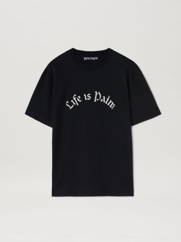 LIFE IS PALM FITTED TEE