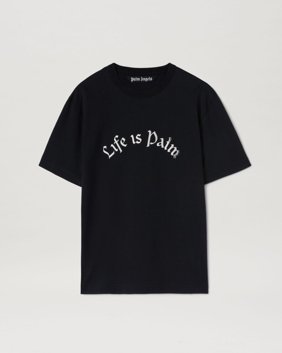 LIFE IS PALM FITTED TEE