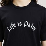 LIFE IS PALM FITTED TEE