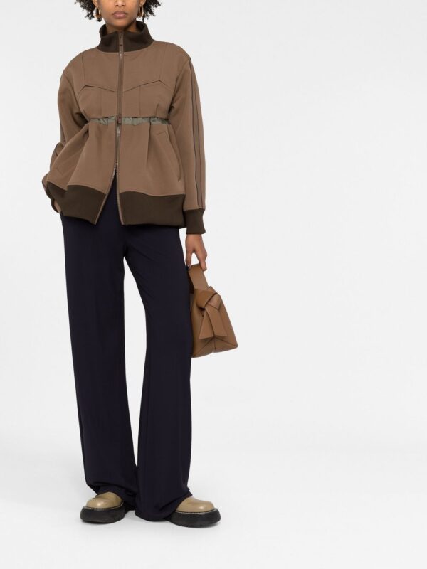 OVERSIZED PEPLUM BOMBER JACKET