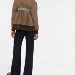 OVERSIZED PEPLUM BOMBER JACKET
