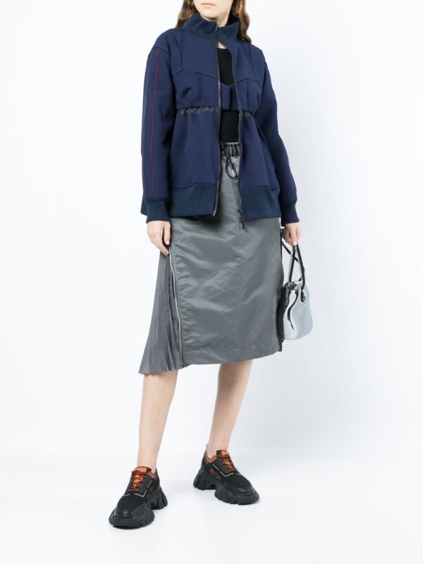 OVERSIZED PEPLUM BOMBER JACKET