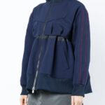 OVERSIZED PEPLUM BOMBER JACKET