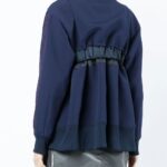 OVERSIZED PEPLUM BOMBER JACKET