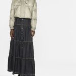 HOODED CROPPED PUFFER