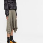 HOODED CROPPED PUFFER