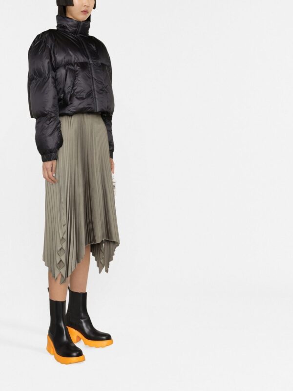 HOODED CROPPED PUFFER