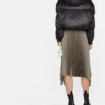 HOODED CROPPED PUFFER