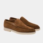 GREENFIELD SOFT SUEDE LOAFERS