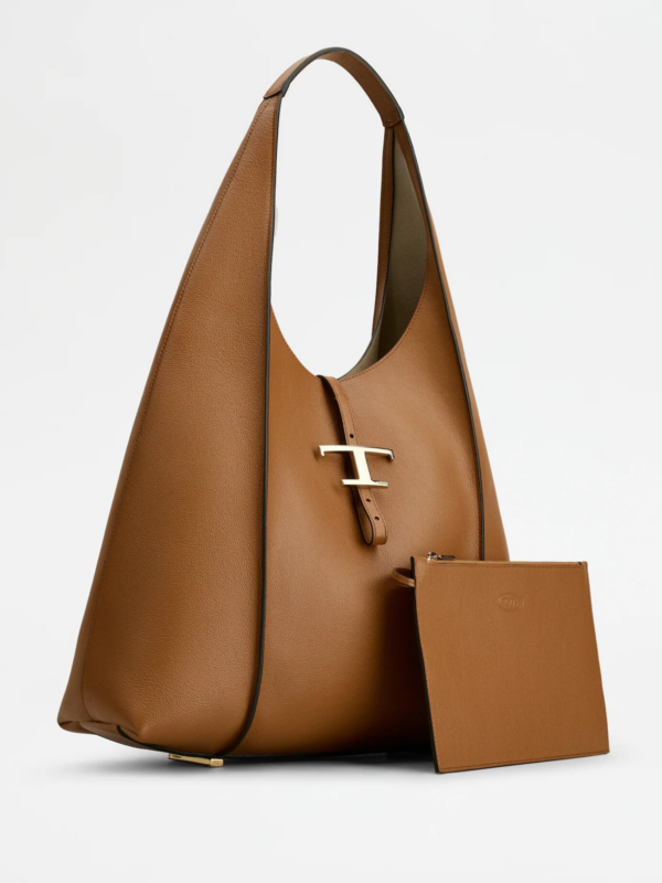 TIMELESS HOBO BAG IN LEATHER LARGE