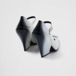 MARY JANE 95 BRUSHED LEATHER PUMPS