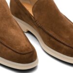 GREENFIELD SOFT SUEDE LOAFERS