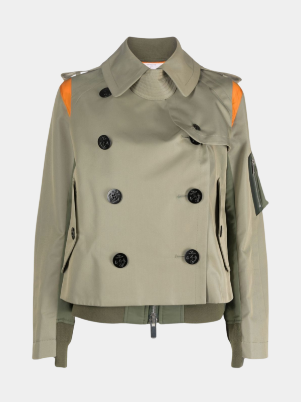 TRENCH BOMBER JACKET