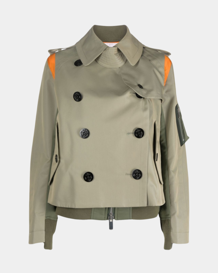 TRENCH BOMBER JACKET