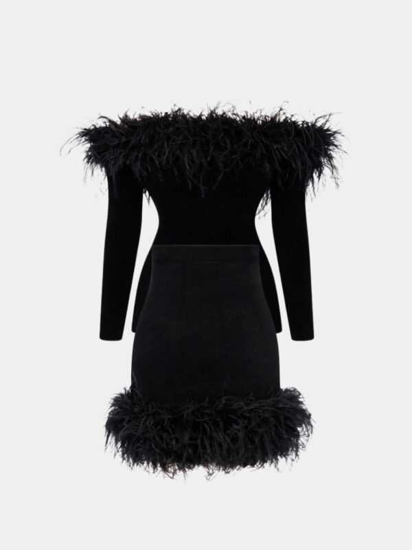 CHENILLE VELVET TWO PEICE SET
