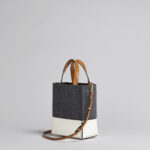 MUSEO MINI BAG IN MULTICOLOUR LEATHER AND FELT