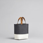 MUSEO MINI BAG IN MULTICOLOUR LEATHER AND FELT