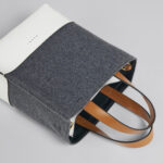 MUSEO MINI BAG IN MULTICOLOUR LEATHER AND FELT