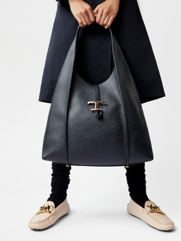 TIMELESS HOBO BAG IN LEATHER LARGE