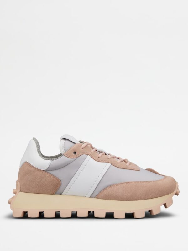 SNEAKERS TOD'S 1T IN SUEDE AND FABRIC