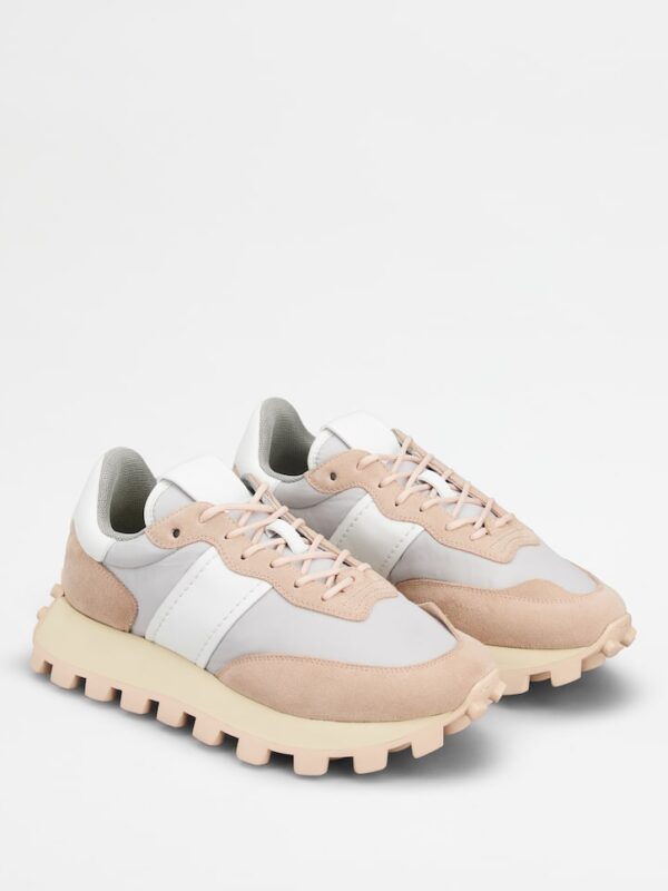 SNEAKERS TOD'S 1T IN SUEDE AND FABRIC