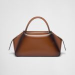 BRUSHED LEATHER HANDBAG