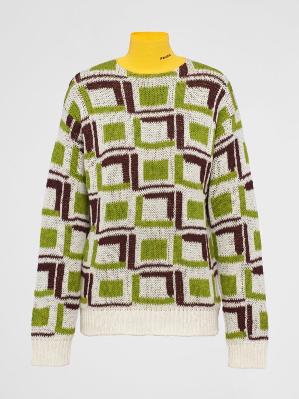 CASHMERE AND WOOL TURTLENECK