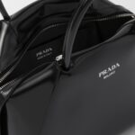 SMALL BRUSHED LEATHER SUPERNOVA HANDBAG