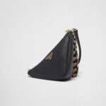 SYMBOLE LEATHER AND FABRIC MINI BAG