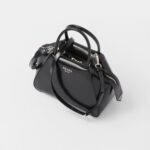 SMALL BRUSHED LEATHER SUPERNOVA HANDBAG