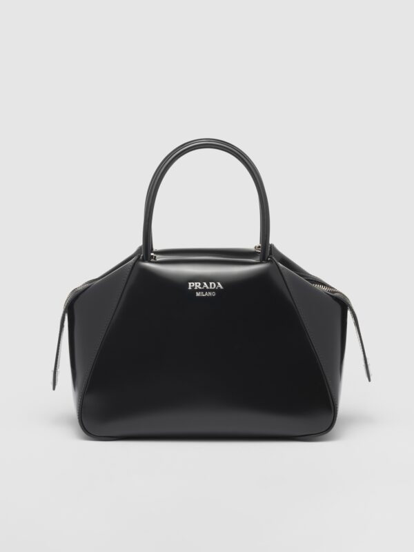 SMALL BRUSHED LEATHER SUPERNOVA HANDBAG