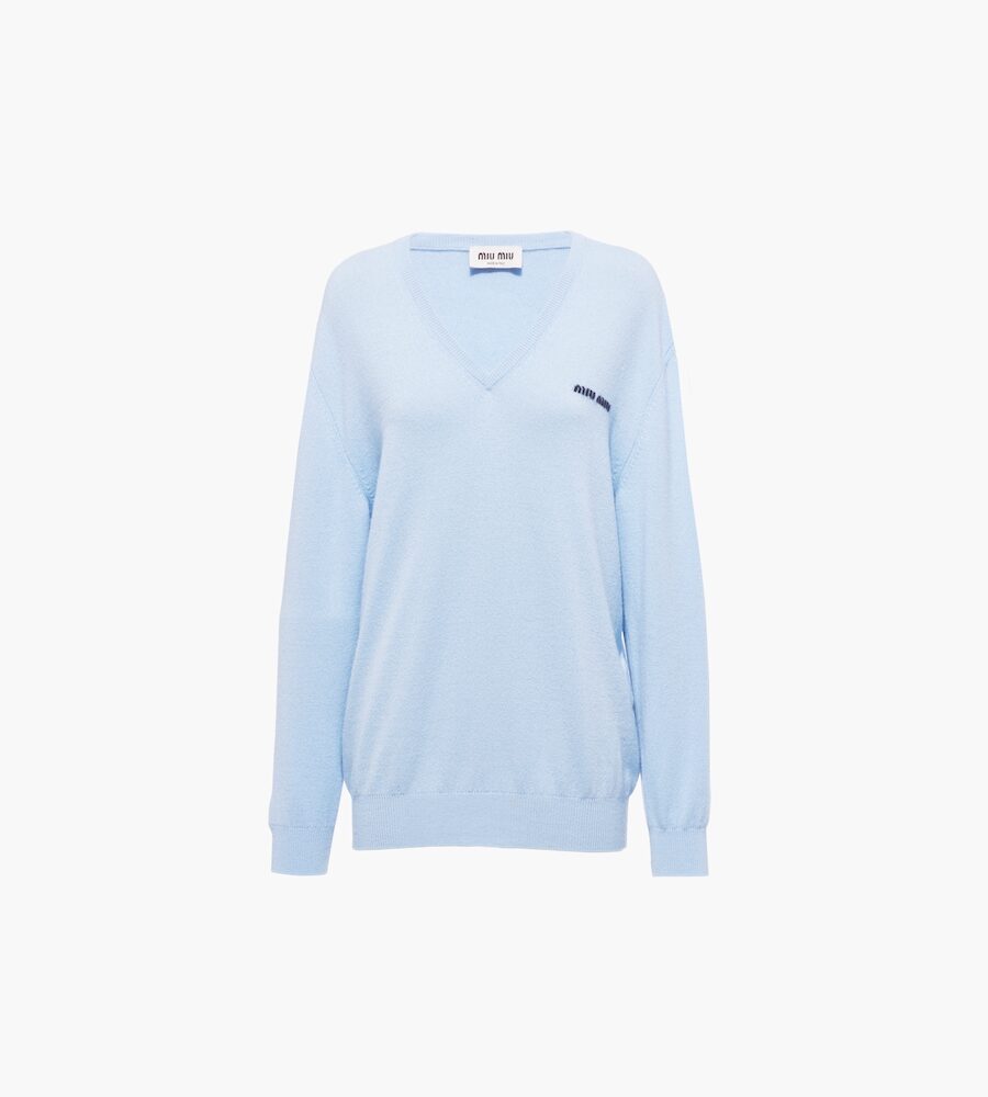 CASHMERE V NECK SWEATER