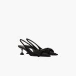SATIN 55 SINGBACK PUMPS