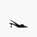 SATIN 55 SINGBACK PUMPS